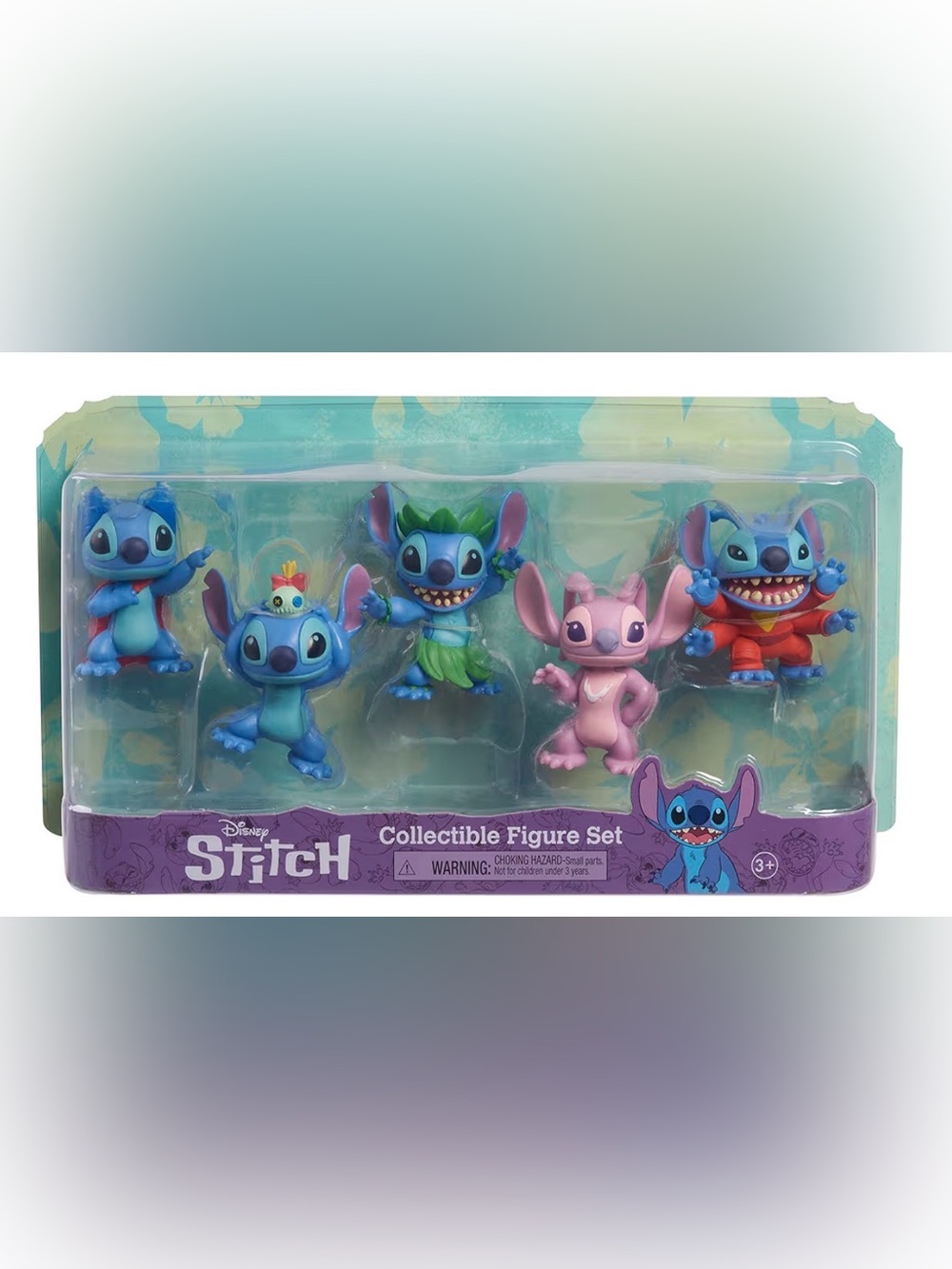 Disney Stitch Collectible Figure Set - 5 piece 2.7 in. Mini Figures